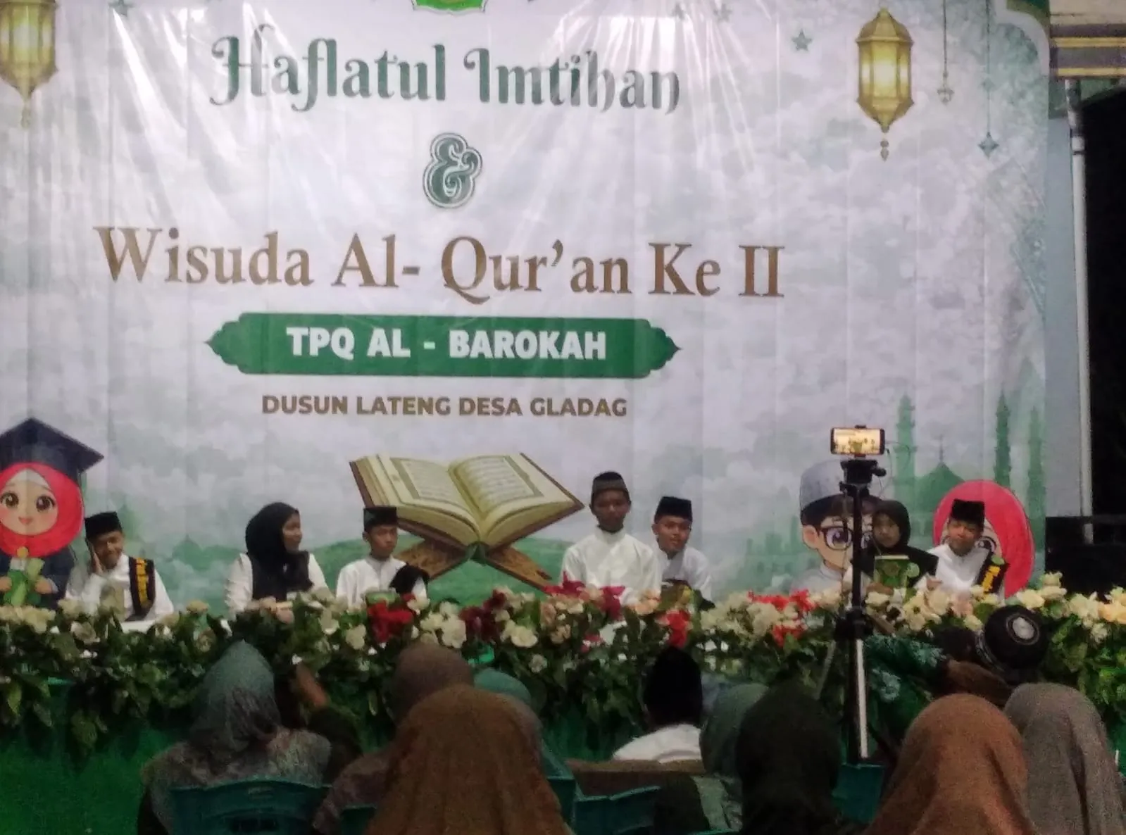HAFLATUL IMTIHAN DAN WISUDA KE-2 TPQ AL BAROKAH LATENG: WUJUD SYUKUR, CINTA AL-QUR’AN, DAN KHIDMAH GENERASI QUR’ANI