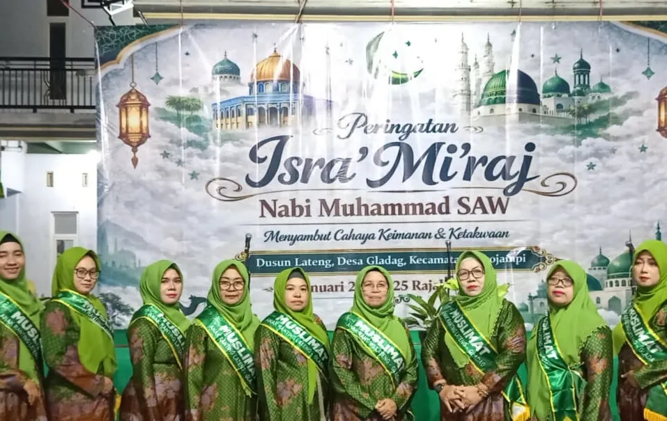 MASJID NURUL HUDA LATENG GELAR PENGAJIAN PERINGATAN ISRA MI’RAJ