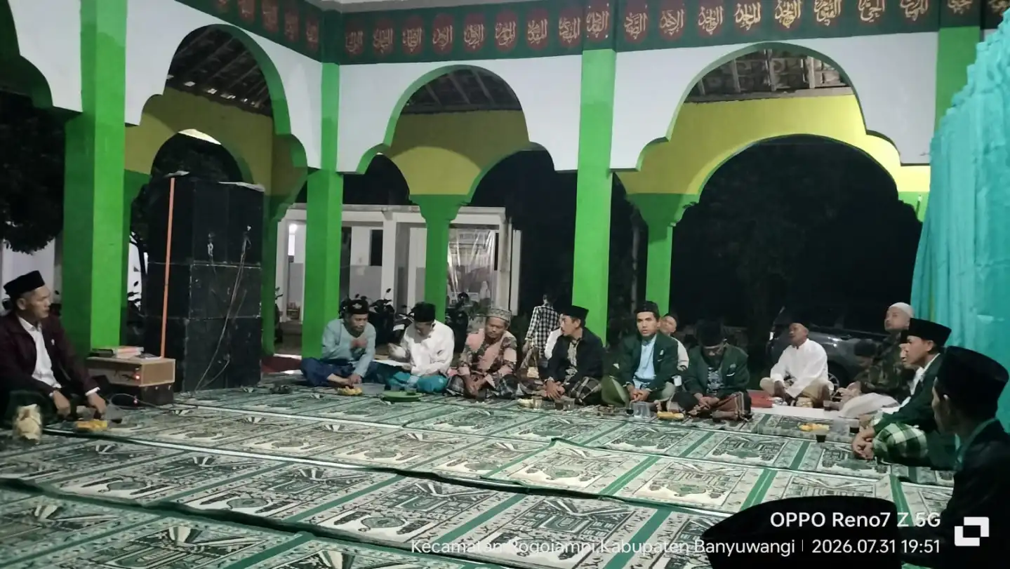 MWC NU ROGOJAMPI MATANGKAN PERSIAPAN NGRANDU PCNU BANYUWANGI DAN VALIDASI DATA RANTING NU