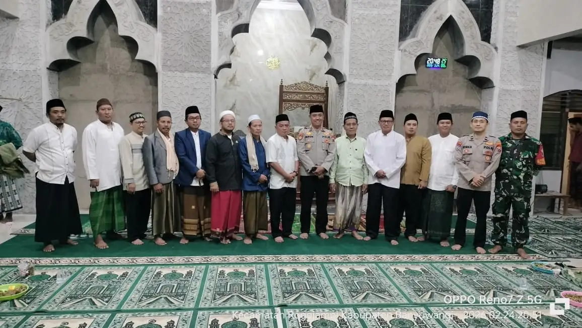 SAFARI RAMADHAN FORPIMKA ROGOJAMPI BERSAMA ORMAS ISLAM, MWC NU PERKUAT UKHUWAH DI MASJID DARUSSALAM